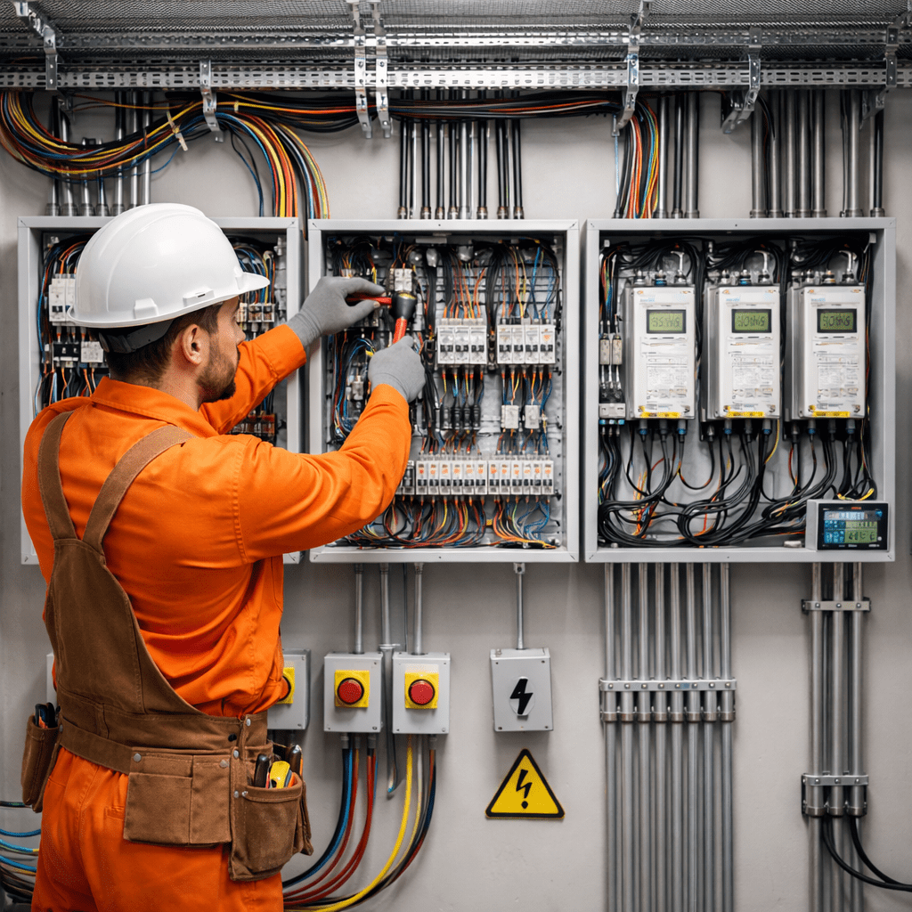 Instalaciones eléctricas industriales Instalaciones eléctricas industriales